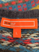 BEAMS GOLF / フェアアイル柄 ニットベスト
