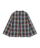 PENDLETON × BEAMS LIGHTS / 別注 ノーカラー ジャケット