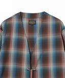 PENDLETON × BEAMS LIGHTS / 別注 ノーカラー ジャケット