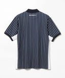 BEAMS GOLF / ストライプ モックネック シャツ