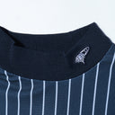 BEAMS GOLF / ストライプ モックネック シャツ