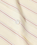 International Gallery BEAMS / カスタムスリム ストライプ ラウンドカラーシャツ