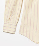 International Gallery BEAMS / カスタムスリム ストライプ ラウンドカラーシャツ