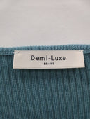 Demi-Luxe BEAMS / リブ Vネック ニット