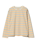 BEAMS mini / ボーダー ロングスリーブ Tシャツ
