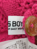 BEAMS BOY / Aran Knit Vest Cardigan