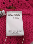 BEAMS BOY / Aran Knit Vest Cardigan