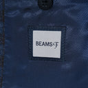 BEAMS F / 3ボタン チェック ジャケット