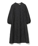 Demi-Luxe BEAMS / ジャカード Aラインワンピース