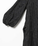 Demi-Luxe BEAMS / ジャカード Aラインワンピース