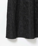 Demi-Luxe BEAMS / ジャカード Aラインワンピース