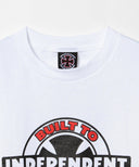 INDEPENDENT × BEAMS / 別注 アイアンクロス プリント Tシャツ