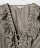 GHOSPELL / レースアップ ブラウス