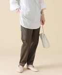 Demi-Luxe BEAMS / フェイクナッパレザー パンツ