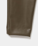 Demi-Luxe BEAMS / フェイクナッパレザー パンツ