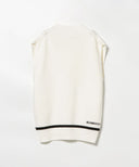 BEAMS GOLF / 『B』ワッペン ニットベスト