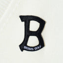 BEAMS GOLF / 『B』ワッペン ニットベスト