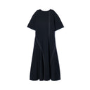 DIANE von FURSTENBERG / アシンメトリーステッチ フレアワンピース