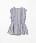 Demi-Luxe BEAMS / サッカー ぺプラム プルオーバー