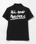 BEAMS GOLF / バッグロゴ モックネックシャツ