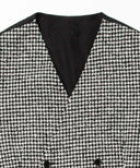TAGLIATORE / ハウンドトゥース ダブル ジレ