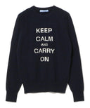 Blu Bre / KEEP カシミヤ クルーネック ニット