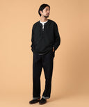 BEAMS LIGHTS / レースアップ プルオーバー シャツ