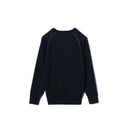 BEAMS LIGHTS / カラーシーム クラムステッチ カーディガン