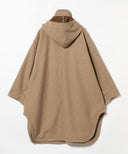 BEAMS BOY / ポリエステル メルトン デタッチ フード コート