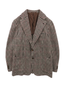BEAMS F × STILE LATINO / 別注  FAUSTO チェック + オーバーペーン ジャケット