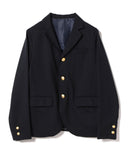 BEAMS BOY / Stretch Navy Blazer