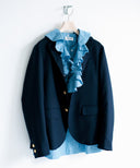 BEAMS BOY / Stretch Navy Blazer