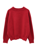 B:MING by BEAMS / アンゴラ混 モックネック プルオーバー
