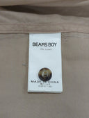 BEAMS BOY / テンセル オープンカラー シャツ