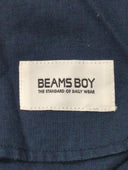 BEAMS BOY / コットン リネン ギャザー エプロン
