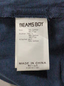 BEAMS BOY / コットン リネン ギャザー エプロン