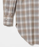 Demi-Luxe BEAMS / チェック ロングシャツ