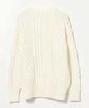 Demi-Luxe BEAMS / アラン クルーネック ニット