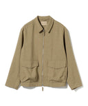 BEAMS LIGHTS / ベローズポケット B2型 ジップブルゾン