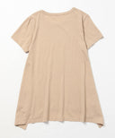 Ray BEAMS / ドレープ ヘムTシャツ