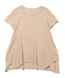 Ray BEAMS / ドレープ ヘムTシャツ