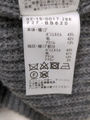 B:MING by BEAMS / 片畦 ウール クルーネック ニット