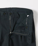 GERMANO × BEAMS F / 別注 コットンギャバジン 1プリーツ スラックス