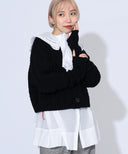 BEAMS JAPAN / アランニット カーディガン + アームウォーマー