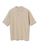 AURALEE / HARD TWIST AMUNZEN DOUBLE CLOTH POLO