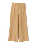Demi-Luxe BEAMS / リネン ハイウエストワイドパンツ