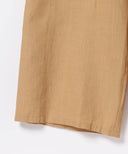 Demi-Luxe BEAMS / リネン ハイウエストワイドパンツ