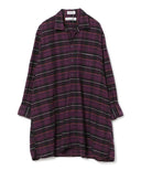 INDIVIDUALIZED SHIRTS × BEAMS BOY / 別注 チェック ワイド ワンピース