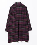 INDIVIDUALIZED SHIRTS × BEAMS BOY / 別注 チェック ワイド ワンピース