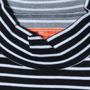 BEAMS GOLF / クレイジー ボーダー モックタートルネック シャツ